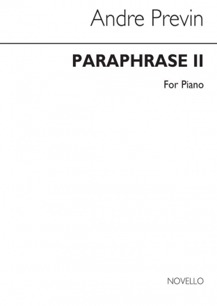 Paraphrase  for piano