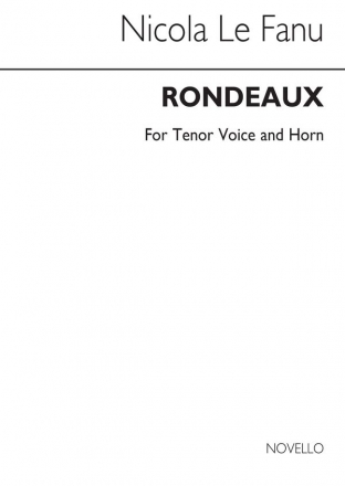 Nicola LeFanu, Rondeaux for Tenor and Horn Tenor French Horn Buch