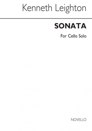 Kenneth Leighton, Sonata For Cello Solo Cello Buch