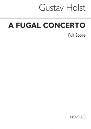 Gustav Holst, Fugal Concerto Orchestra Partitur