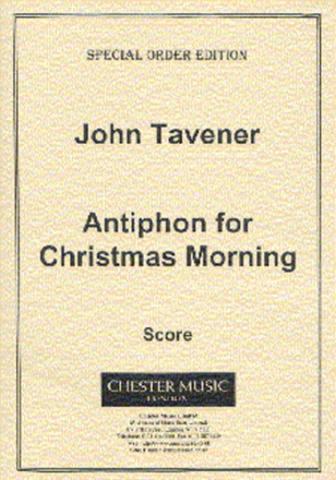 Antiphon for Christmas Morning for female choir (SA) and orchestra vocal score