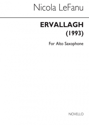 Ervallagh for alto saxophone