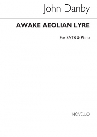 John Danby, Awake Aeolian Lyre SATB and Piano Chorpartitur