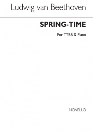 Ludwig van Beethoven, Spring-time Piano Accompaniment Men's Voices Chorpartitur