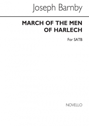 Sir Joseph Barnby, March Of The Men Of Harlech SATB Chorpartitur