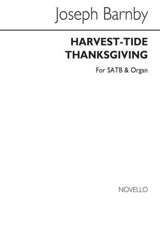 Sir Joseph Barnby, Harvest-tide Thanksgiving SATB and Organ Chorpartitur