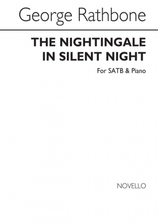 George Rathbone, The Nightingale In Silent Night SATB and Piano Chorpartitur