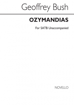 Ozymandias (No.2 Of Two Shelley Songs) SATB Chorpartitur