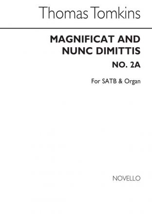 Thomas Tomkins, Magnificat & Nunc Dimitis Faux Bourdon SATB Chorpartitur