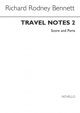 Travel Notes vol.2 for woodwind quartet score and parts