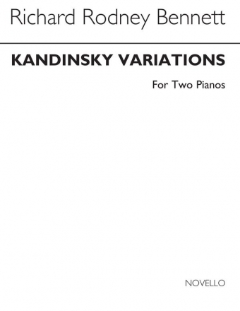 Richard Rodney Bennett, Kandinsky Variations For Two Pianos 2 Pianos Buch