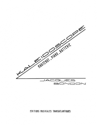 Jacques Bondon: Kaledoscope  Printed to Order