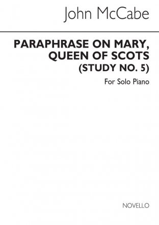 John McCabe, Paraphrase On 'Mary Queen Of Scots' Study No.5 Klavier Buch