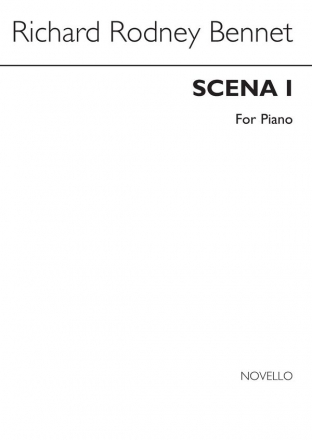 Richard Rodney Bennett, Scena I for Piano Klavier Buch