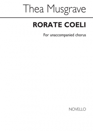 Thea Musgrave, Rorate Coeli SATB Buch