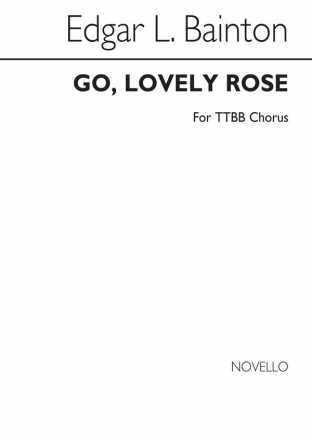 Lovely Rose TTBB Chorpartitur