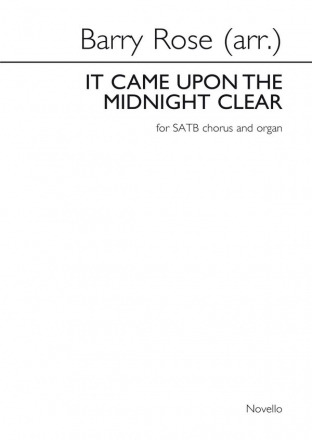 Richard S. Willis, It Came Upon The Midnight Clear SATB and Organ Chorpartitur