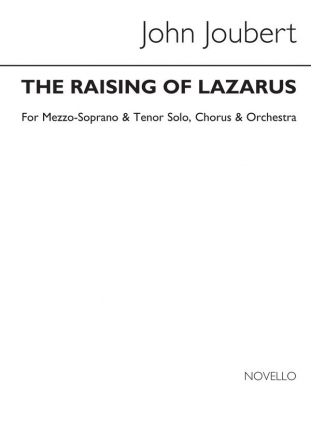 John Joubert, The Raising Of Lazarus, Op.67 Soloists, SATB and Orchestra Klavierauszug