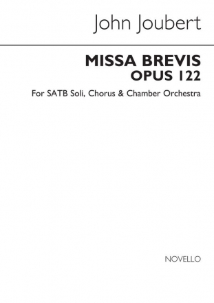 John Joubert, Missa Brevis, Op.122 SATB and Piano Klavierauszug