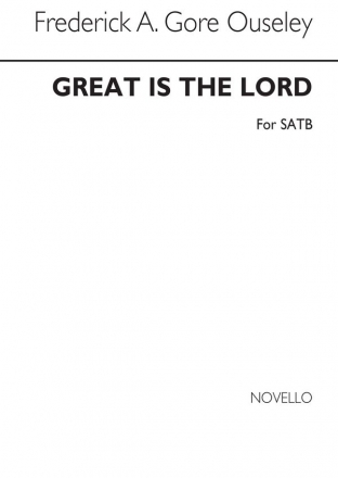 Great Is The Lord SATB Chorpartitur