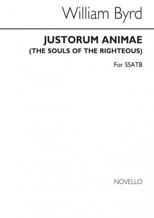 William Byrd, Justorum Animae Ssatb SATB Chorpartitur