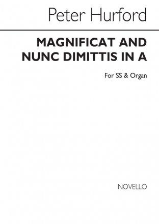 Peter Hurford, Magnificat And Nunc Dimittis In A Treble Organ Accompaniment Buch