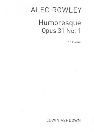 Humoresque op.31,1 for piano