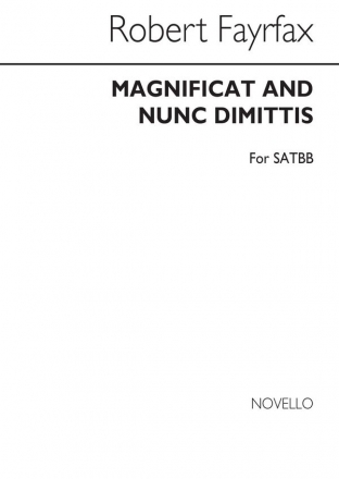 Robert Fayrfax, Magnificat And Nunc Dimittis SATB Chorpartitur