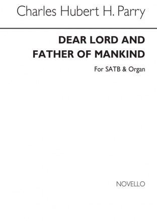 Dear Lord and Father of Mankind   for mixed choir and organ choral score