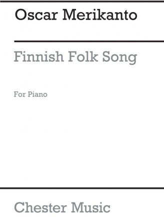 Finnish Folk Song with variations op.21 for piano