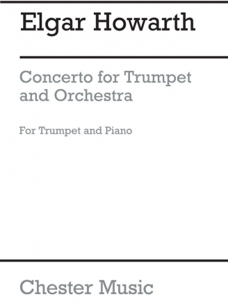 Elgar Howarth: Concerto For Trumpet And Orchestra (Piano Reduction) Trumpet, Piano Accompaniment Instrumental Work