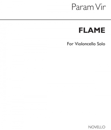 Param Vir, Param Flame Vlc Solo Cello Buch