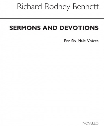 Richard Rodney Bennett, Sermons And Devotions Countertenor Baritone Voice Bass Voice Buch