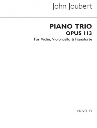 John Joubert, Piano Trio Op.113 Violine, Cello und Klavier Buch