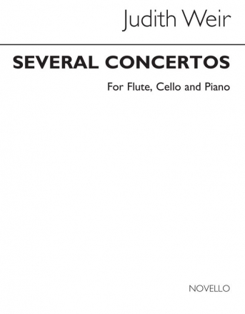 Judith Weir, Several Concertos For Flute Cello and Piano Flute, Cello and Piano Buch