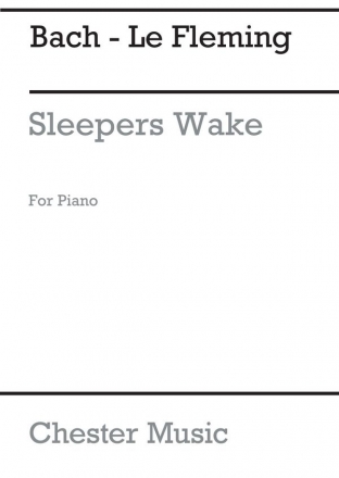 J.S. Bach: Sleepers Wake for Piano Piano Instrumental Work