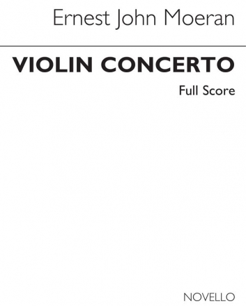 E.J. Moeran, Concerto For Violin Violin and Orchestra Partitur