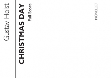 Holst Christmas Day - Score and Parts  Partitur + Stimmen