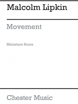 Malcolm Lipkin: Movement For Strings (Miniature Score) String Orchestra Score