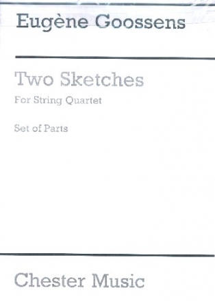 2 Sketchjes for string quartet parts