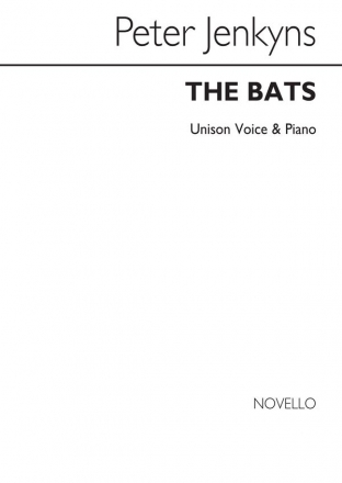 Peter Jenkyns, The Bats Unison And Piano Unison Voices and Piano Chorpartitur