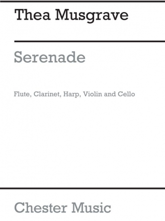 Musgrave: Serenade (Study Score) String Instruments, Wind Instruments Study Score