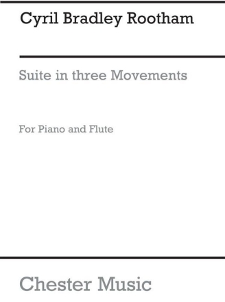 Rootham Suite In Three Movements Flute/Piano Flute, Piano Accompaniment Instrumental Work