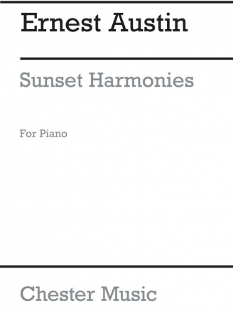 E. Austin: Sunset Harmonies (Piano) Piano Instrumental Work