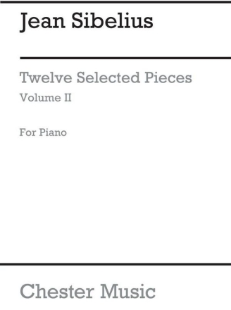 Jean Sibelius: Twelve Selected Pieces For Piano Vol.2 (Pieces 7-12) Piano Instrumental Album