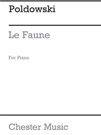 Poldowski: Le Faune for Voice with Piano acc. Voice, Piano Accompaniment Instrumental Work