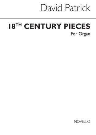 Eighteenth Century Pieces For Manuals Organ Orgel Buch