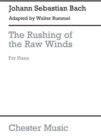 J.S. Bach/Walter Rummel: The Rushing Of The Raw Winds Piano Instrumental Work