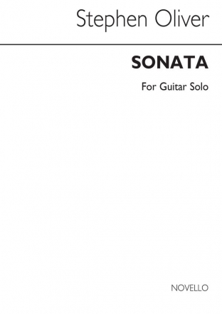 Stephen Oliver, Sonata For Guitar Gitarre Buch