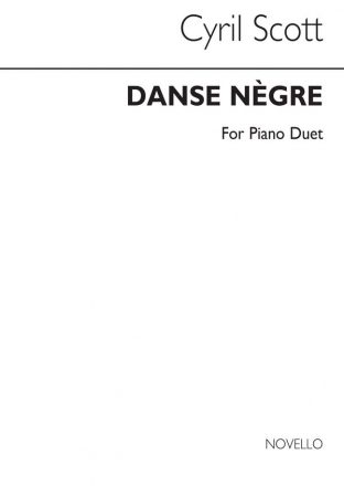 Cyril Scott, Dance Negre Op58 No.5 Piano Duet Piano Duet Buch